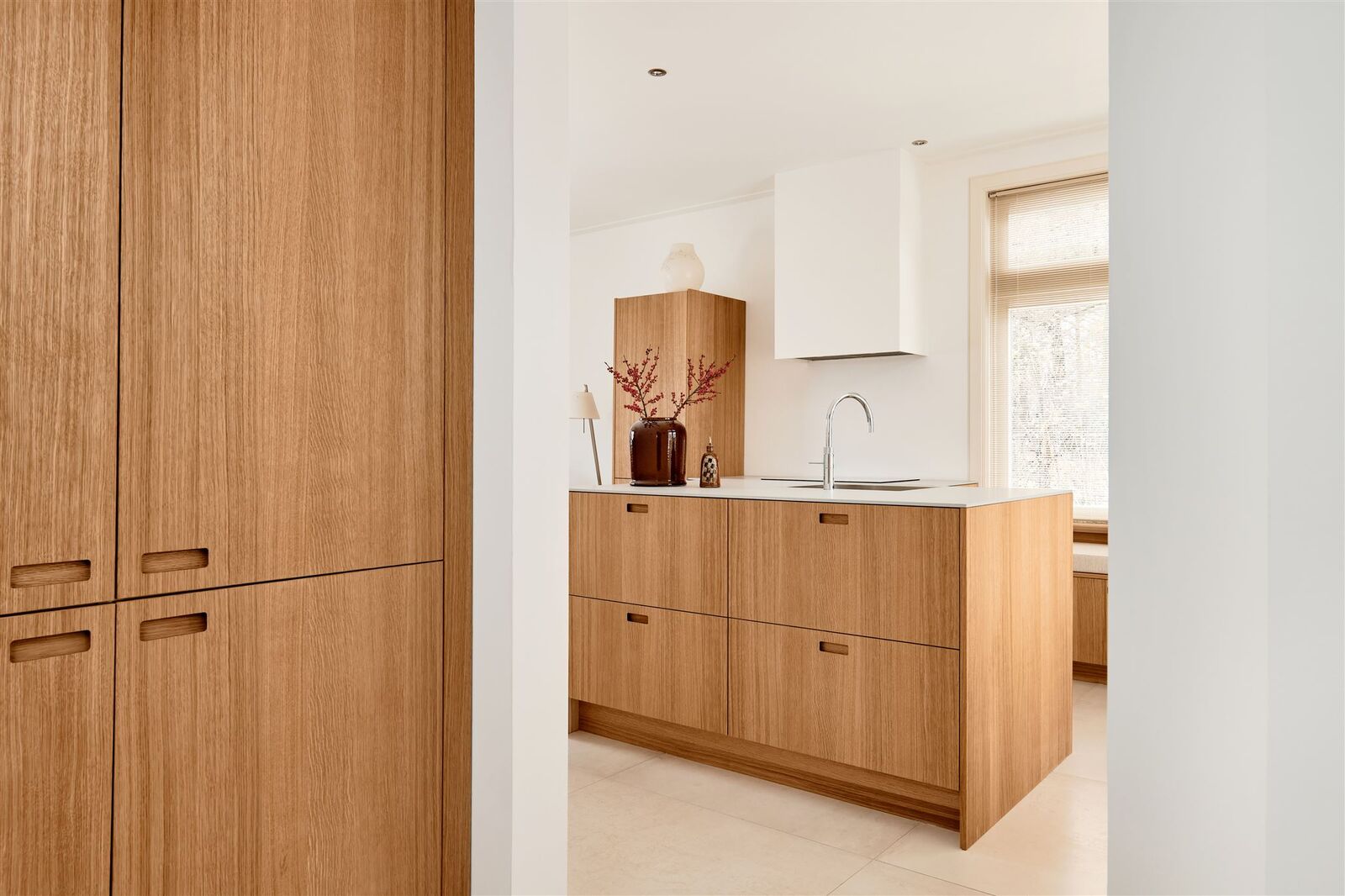 Houten keuken fronten voor IKEA keuken by BABOON