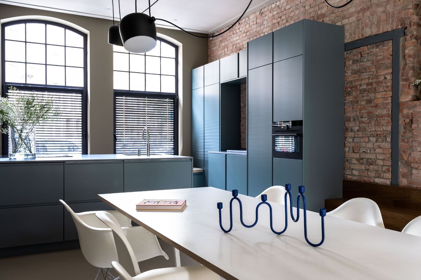 RAW MDF Kitchen fronts with Getacore worktop by BABOON