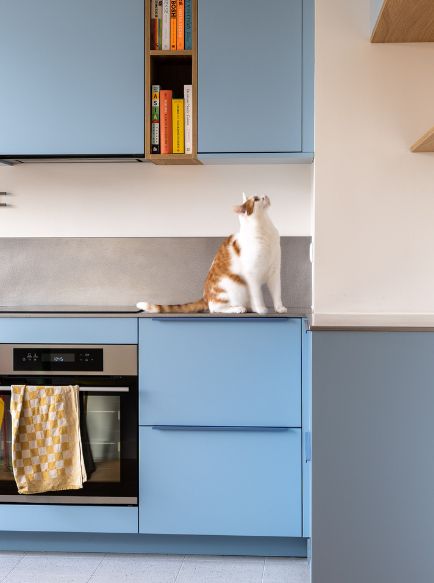 Geef je keuken karakter met Pull - een slank, modern front met losse handle voor een extra edge.